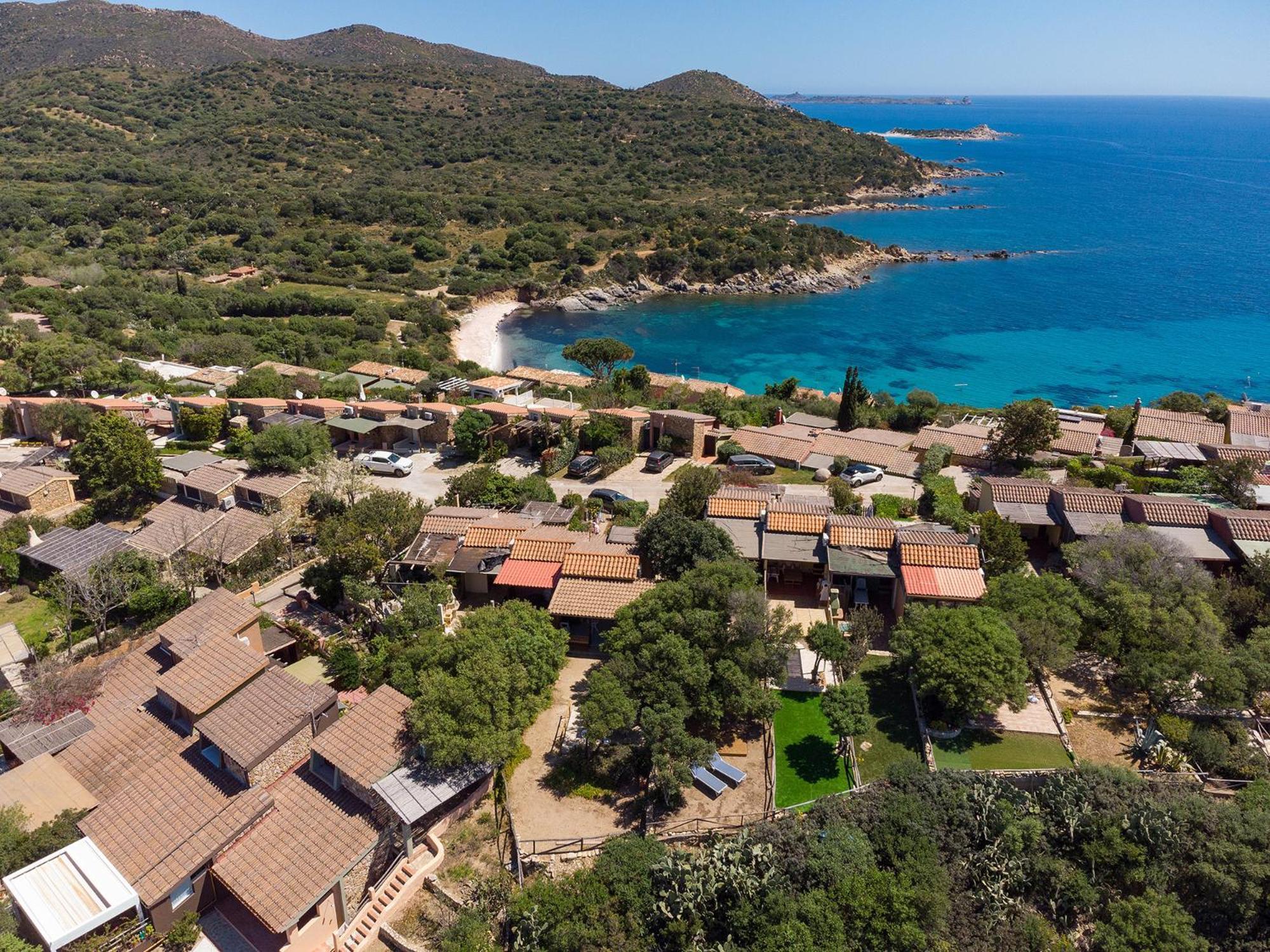 Villa Allegra Panoramica 150 Mt Dal Mare Villasimius Εξωτερικό φωτογραφία